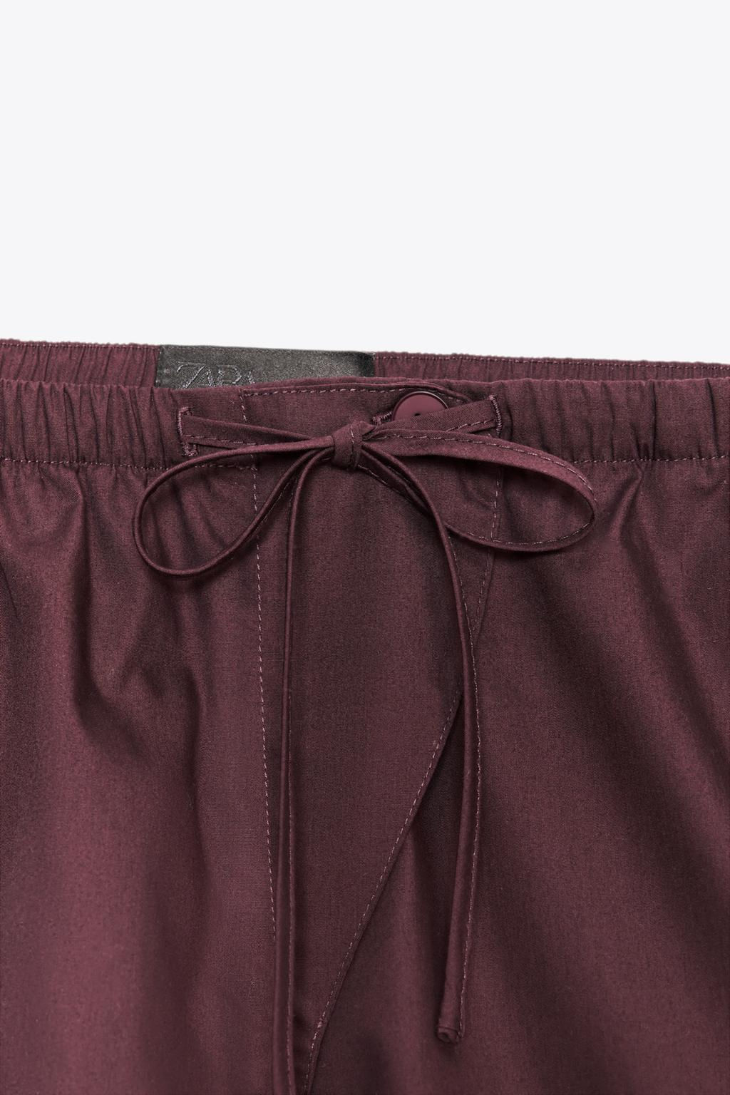 POPLIN MINI SHORTS - Zara фото 6
