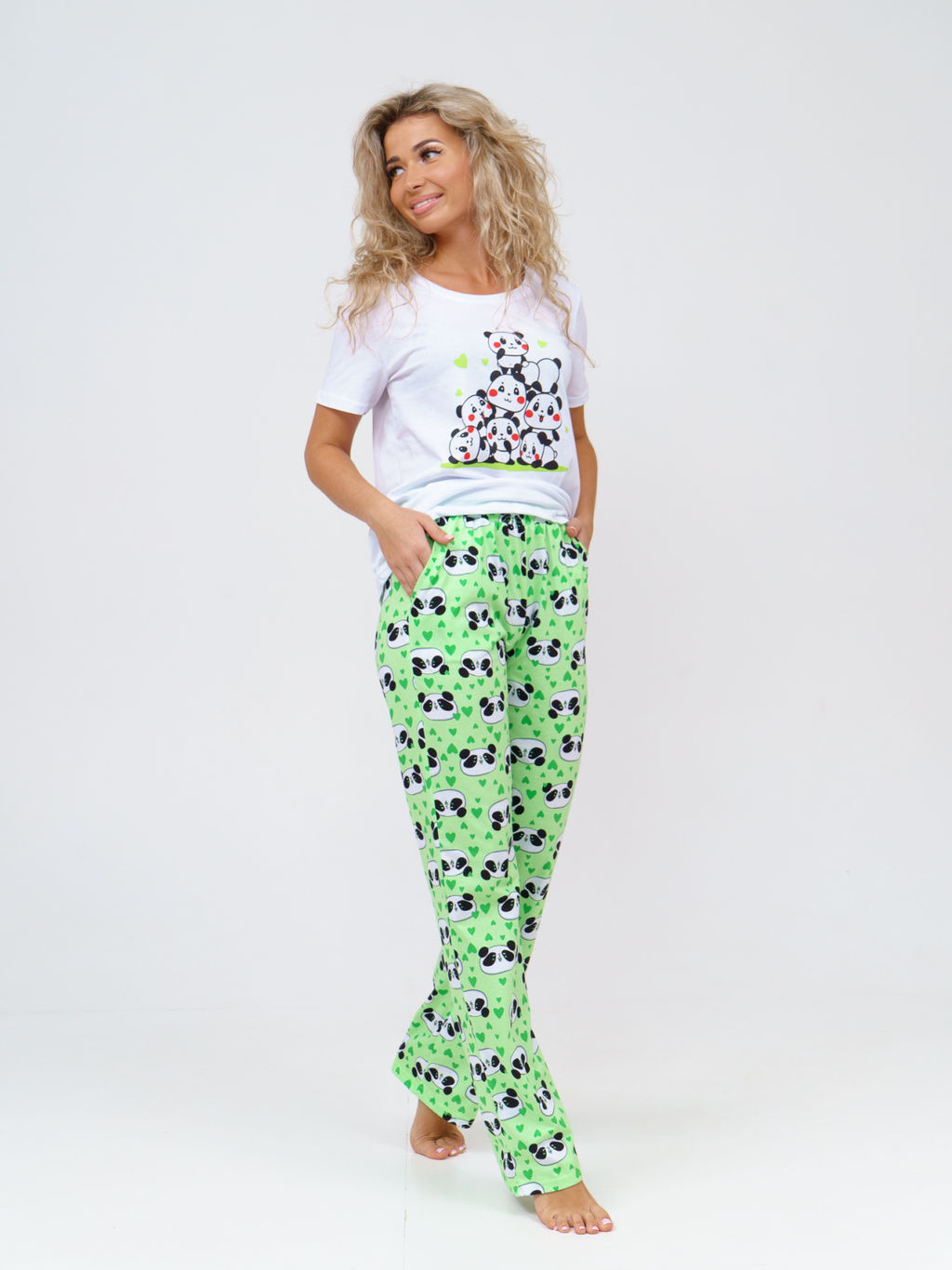 933 Пижама"Салатовый"