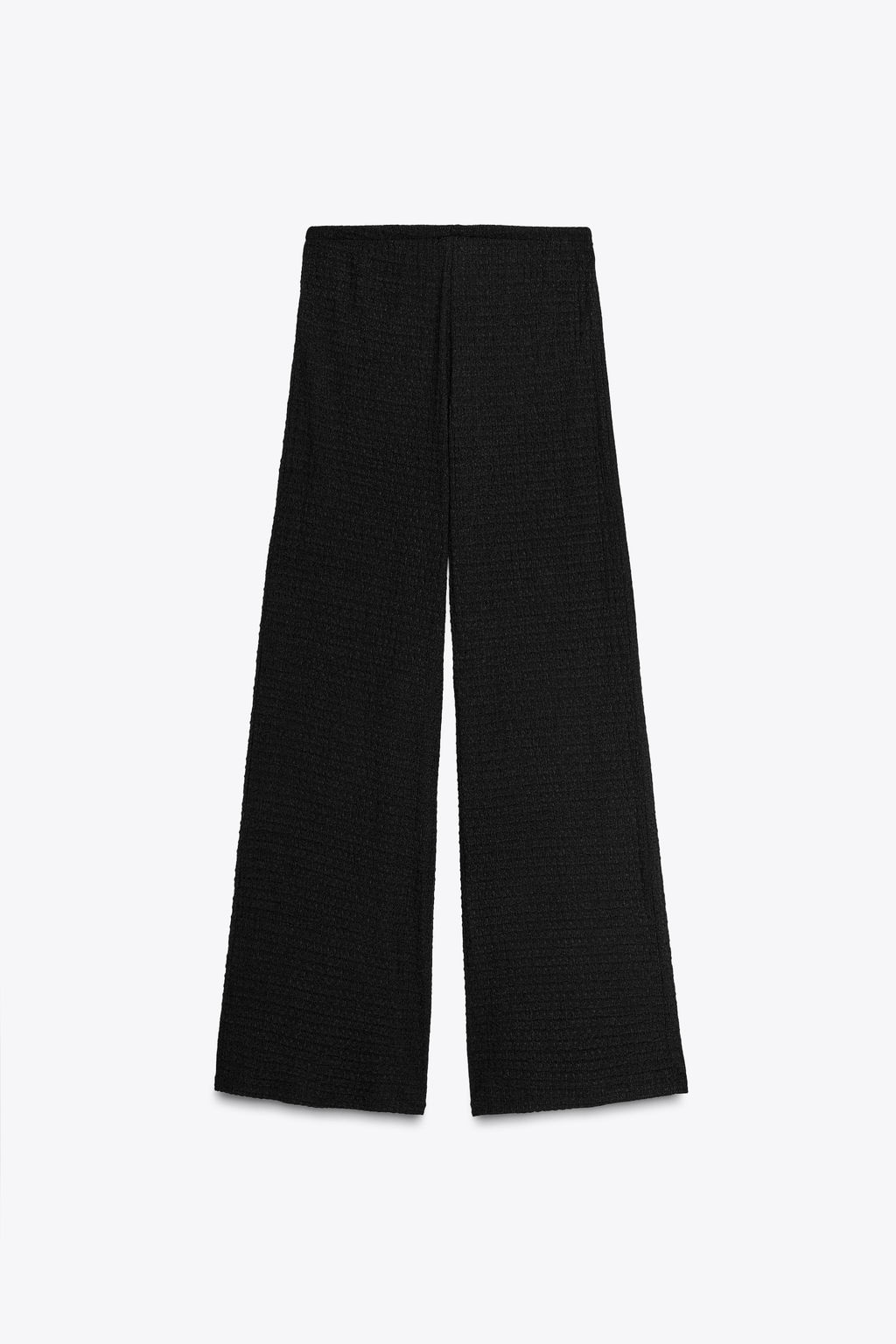 TEXTURED STRAIGHT-FIT TROUSERS - Zara фото 56