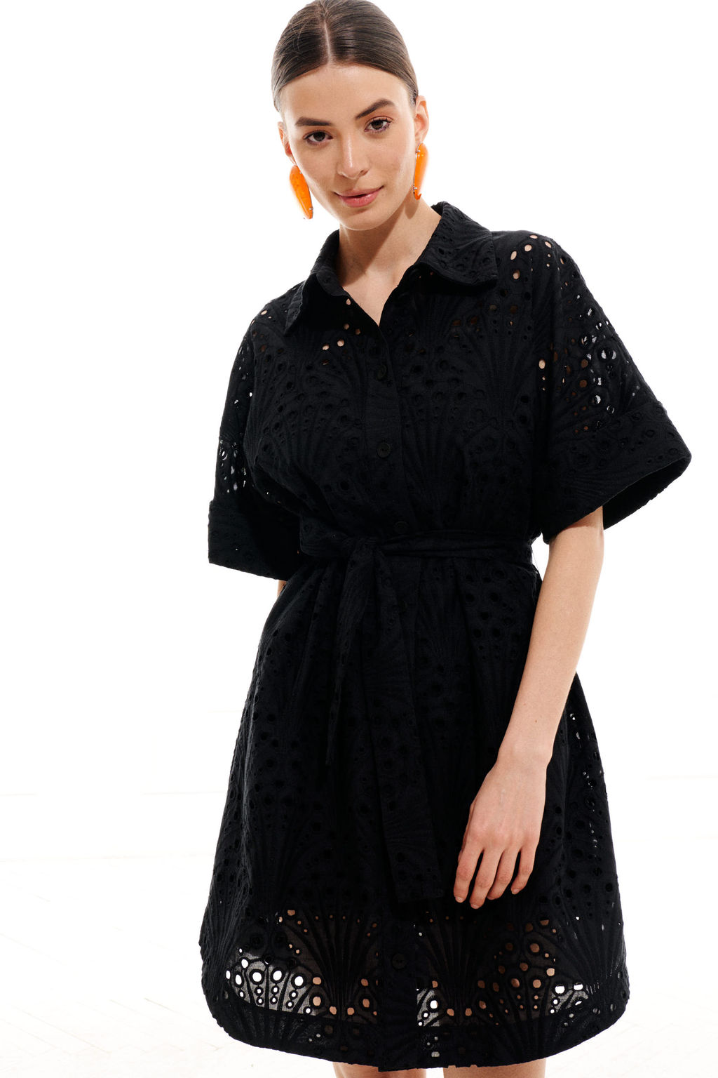 Платье 1021 (Хлопок ришелье 100%) - Elletto фото 6