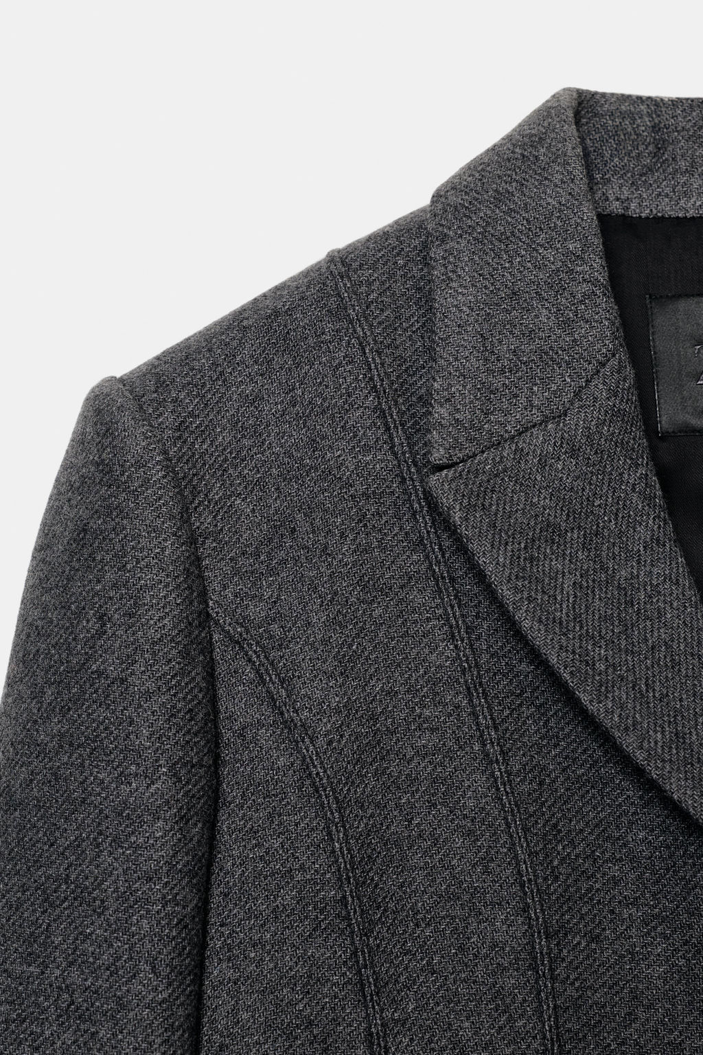 FITTED MANTECO WOOL COAT ZW COLLECTION LIMITED EDITION - Zara фото 20