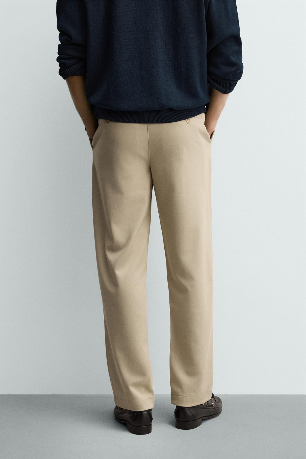 PANTAL?N STRAIGHT FIT CONFORT / Beige