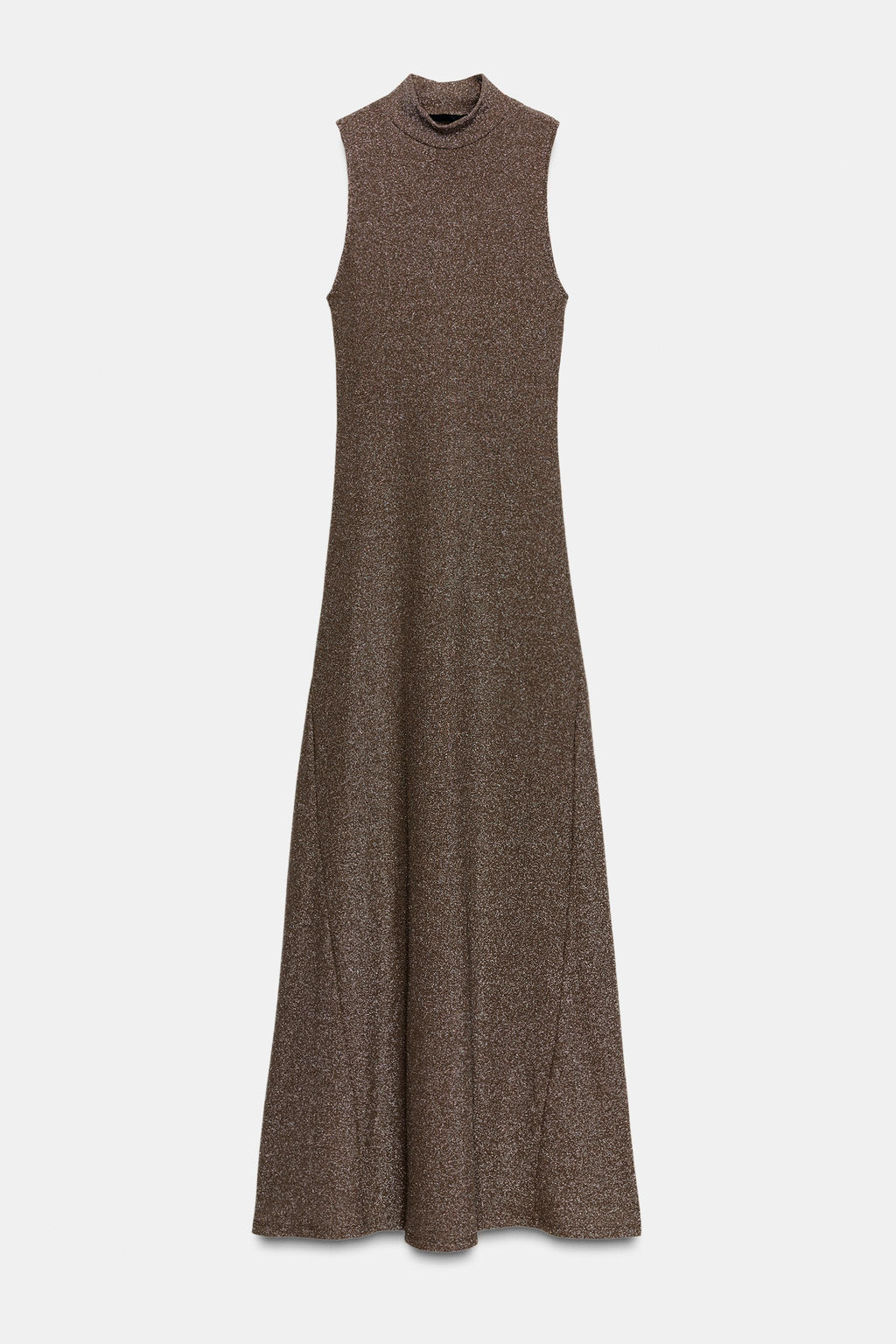 METALLIC THREAD SLEEVELESS DRESS - Zara фото 10