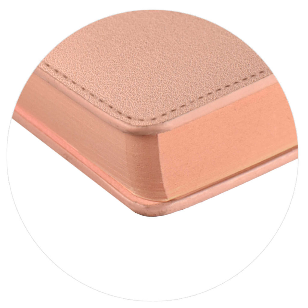 Ежедневник недатированный ESCALADA, А6+, 160 л., арт. 67274/ 20 КРАСТ ПЕПЕЛЬНО-РОЗОВЫЙ