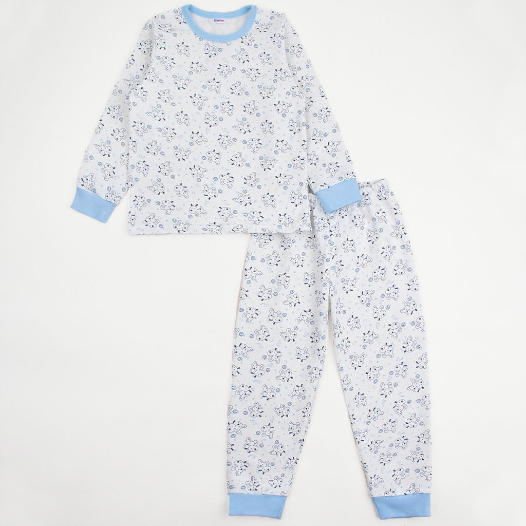 Пижама футер 2х нитка начёс 0936310807