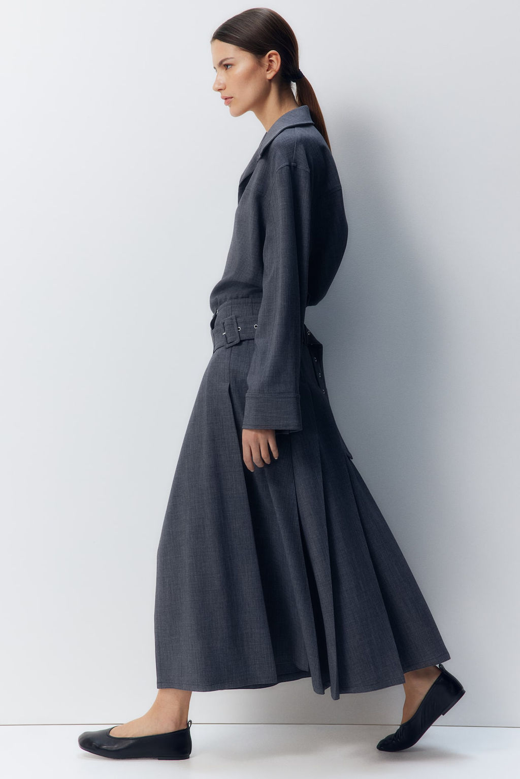 Falda evase plisada - H&m фото 4