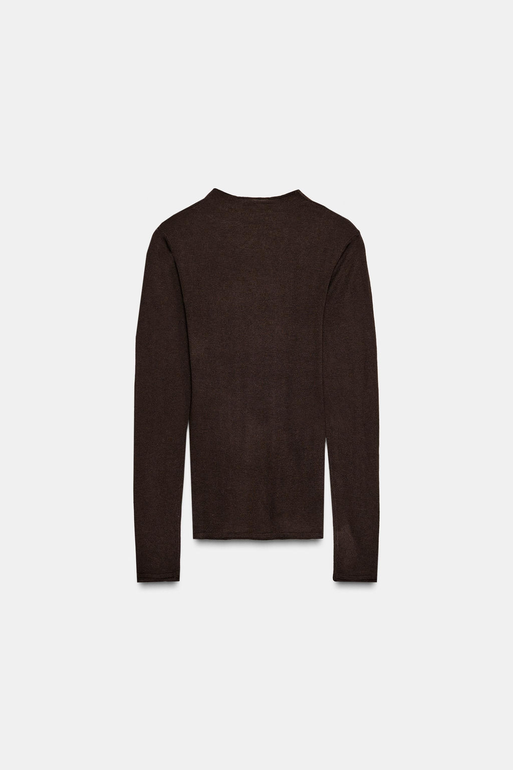 EXTRA FINE WOOL AND SILK TOP - Zara фото 4