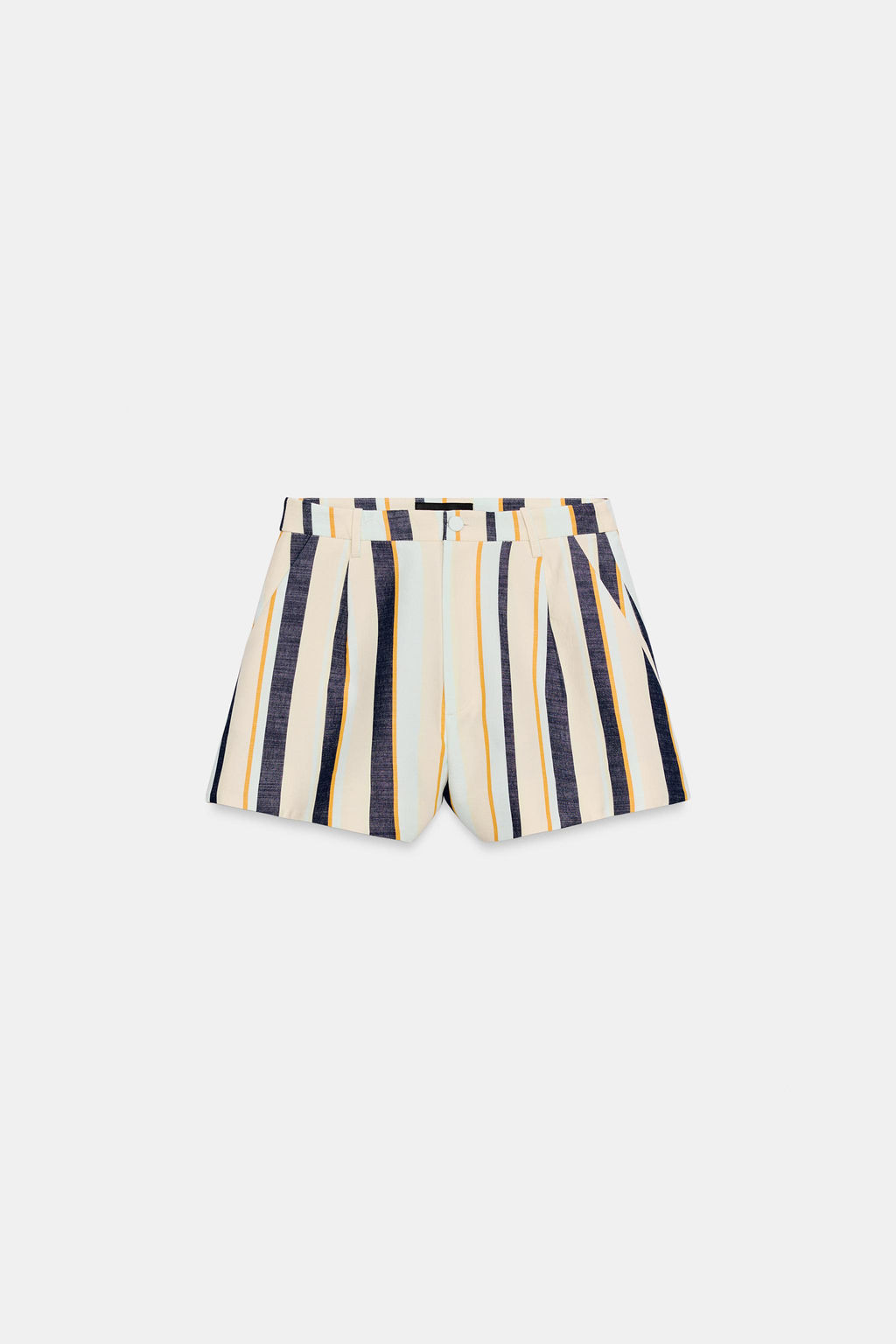 SHORTS RAYA PLIEGUE ZW COLLECTION / Multicolor - Zara фото 5