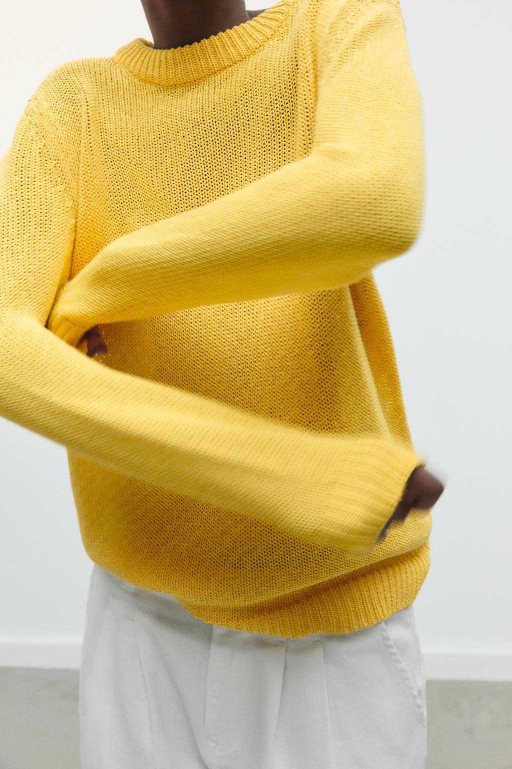 RUSTIC KNIT SWEATER - Zara фото 3