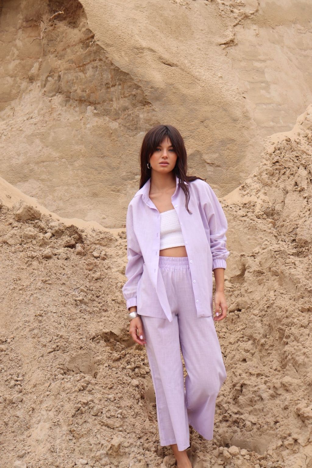 7011 Костюм из льна и хлопка - Martichelli фото 24