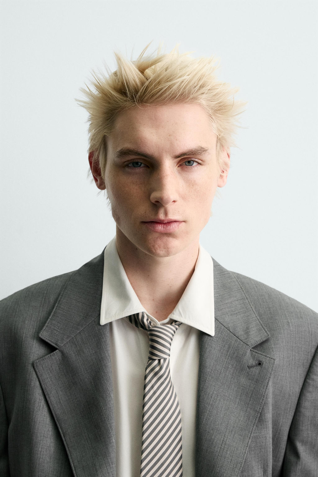 LIMITED EDITION 100% SILK STRIPED TIE - Zara фото 6