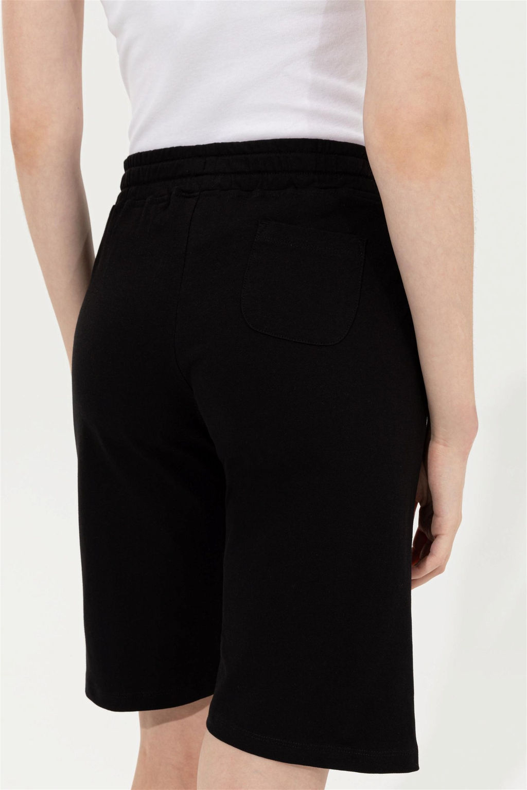 Женские черные трикотажные шорты Скидка 20% в корзине - U.s. polo assn фото 7