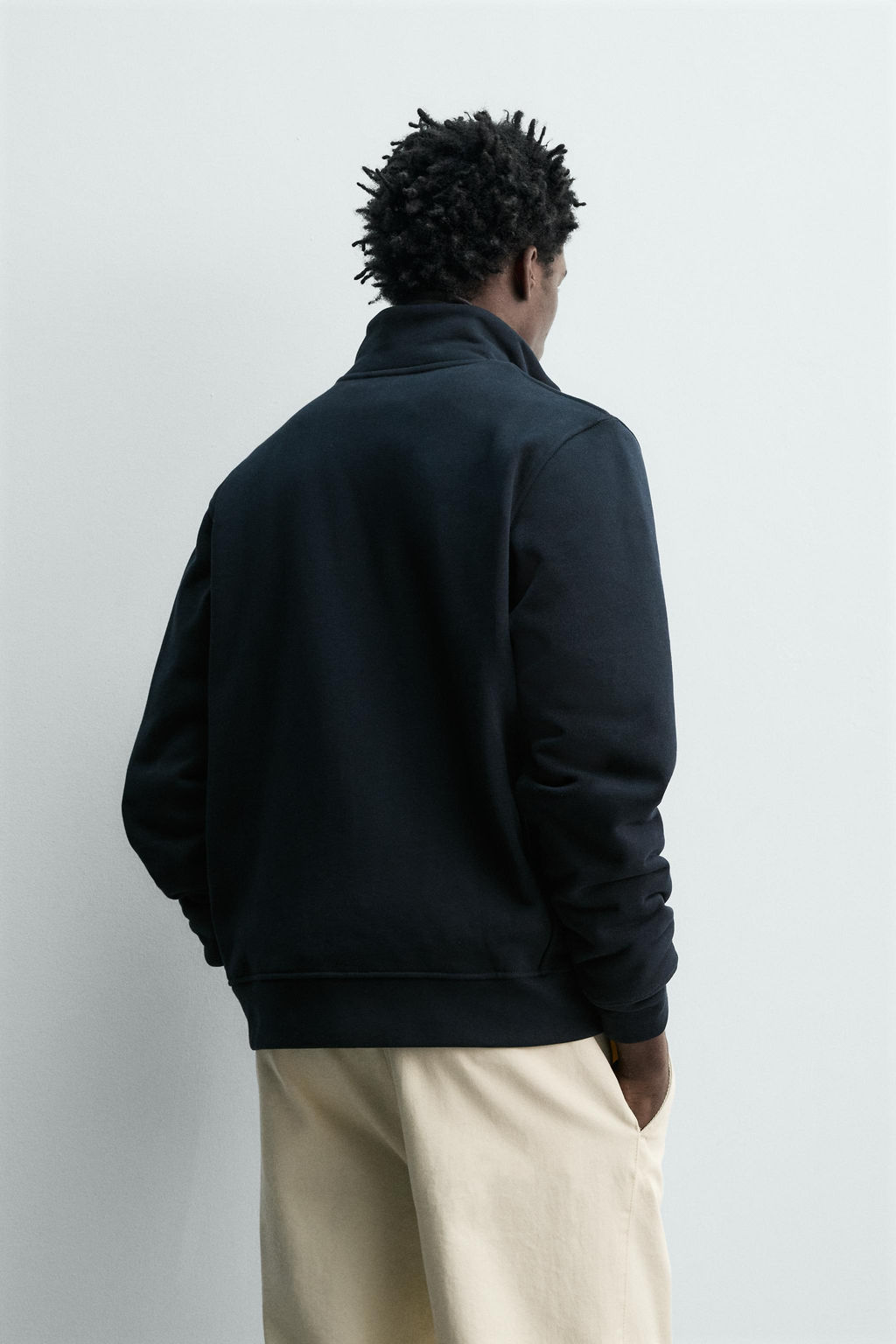 HEAVYWEIGHT ZIP-UP SWEATSHIRT - Zara фото 3