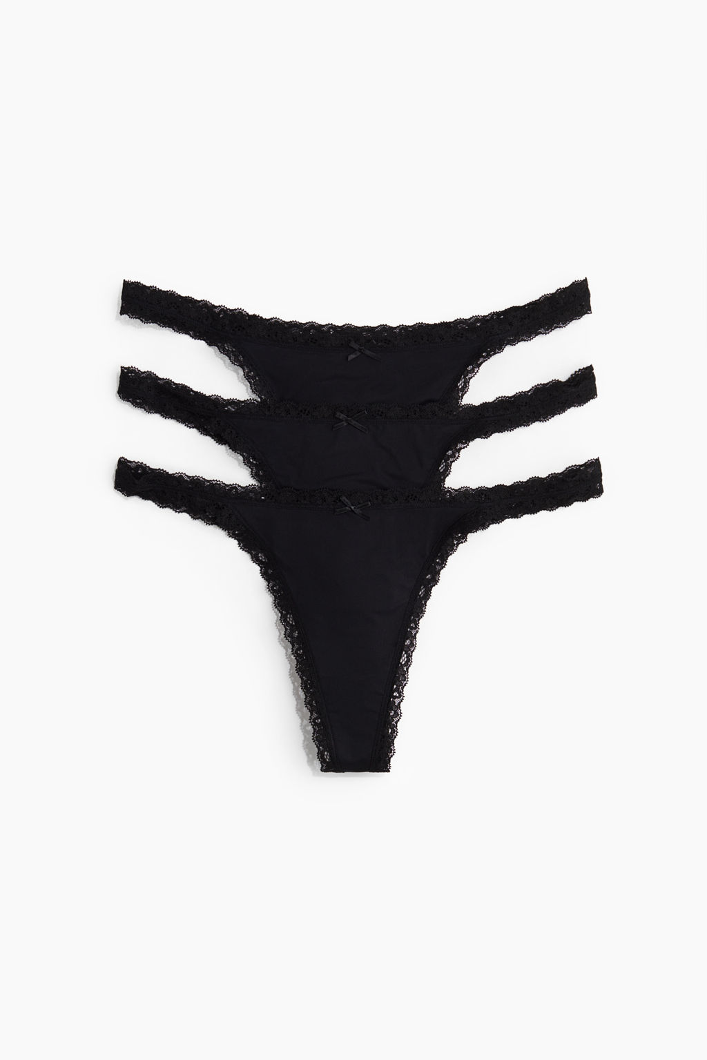 Pack de 3 bragas thong de microfibra - H&m фото 2