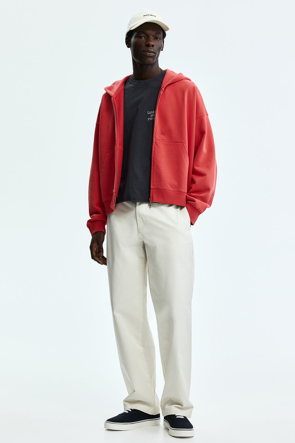 Chaqueta sudadera con cremallera Oversized Fit - H&m фото 7