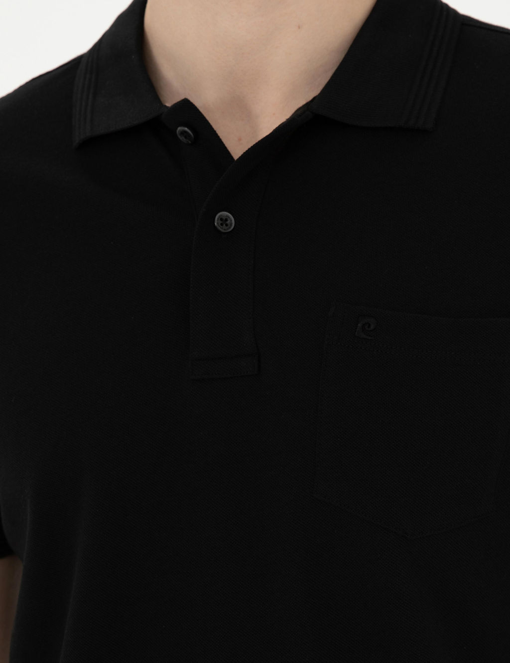 Siyah Regular Fit Basic Ti__rt - Pierre cardin фото 14