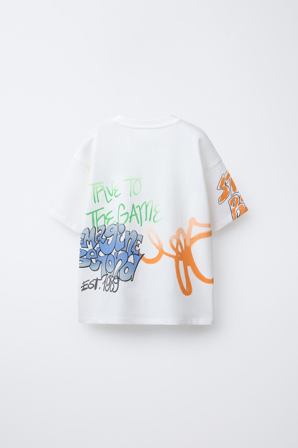 GRAFFITI PRINT T-SHIRT - Zara фото 2