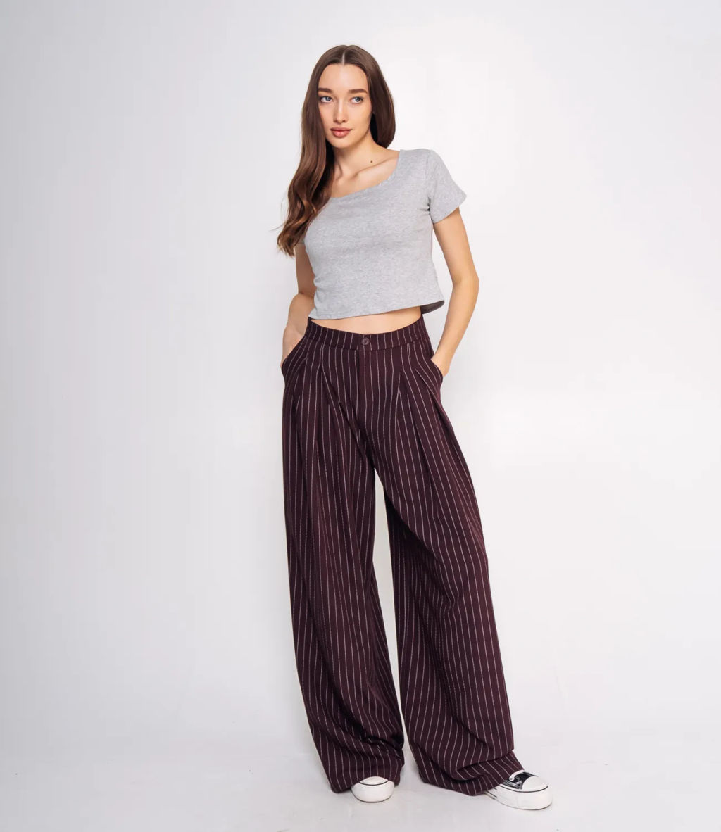 Топ #ОКТ075002, серый меланж