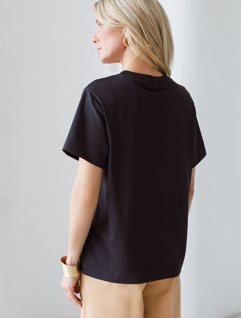 Футболка из премиального хлопка с авторским принтом - Vilatte фото 4