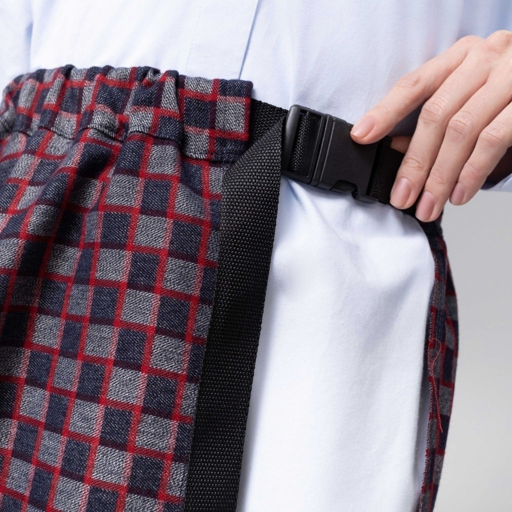 Юбка-килт с необработанными краями, Игра теней - Charutti фото 3