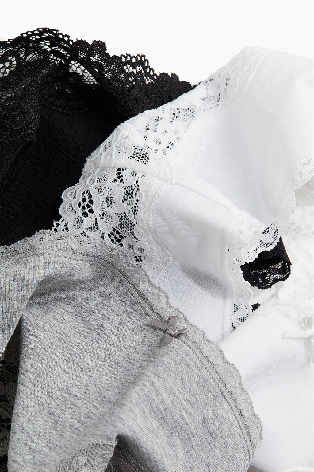 Pack de 3 bragas Hipster con encaje - H&m фото 11