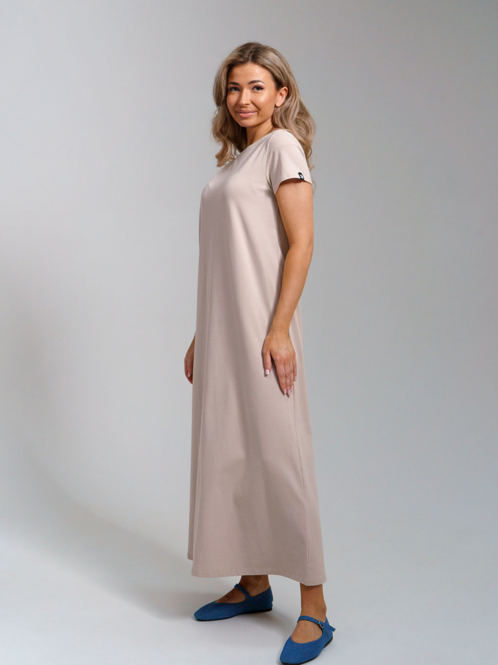 968 Платье "Бежевый"