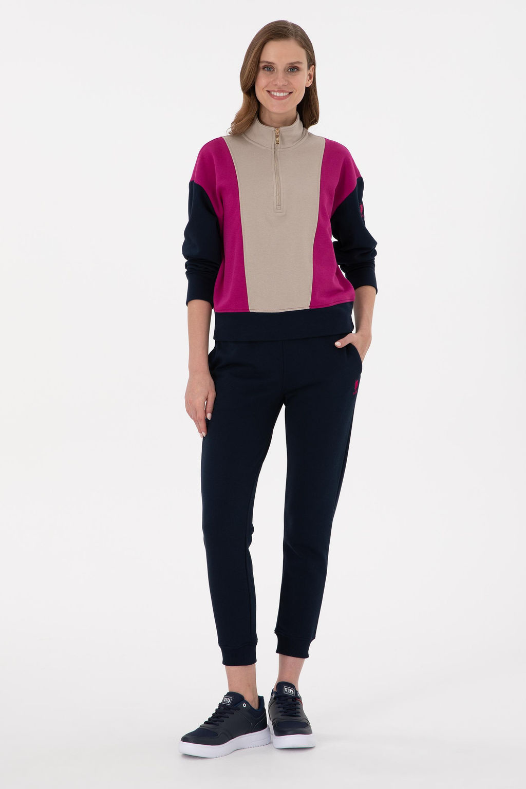 Женские темно-синие спортивные штаны Дополнительная скидка 11% в корзине - U.s. polo assn фото 3