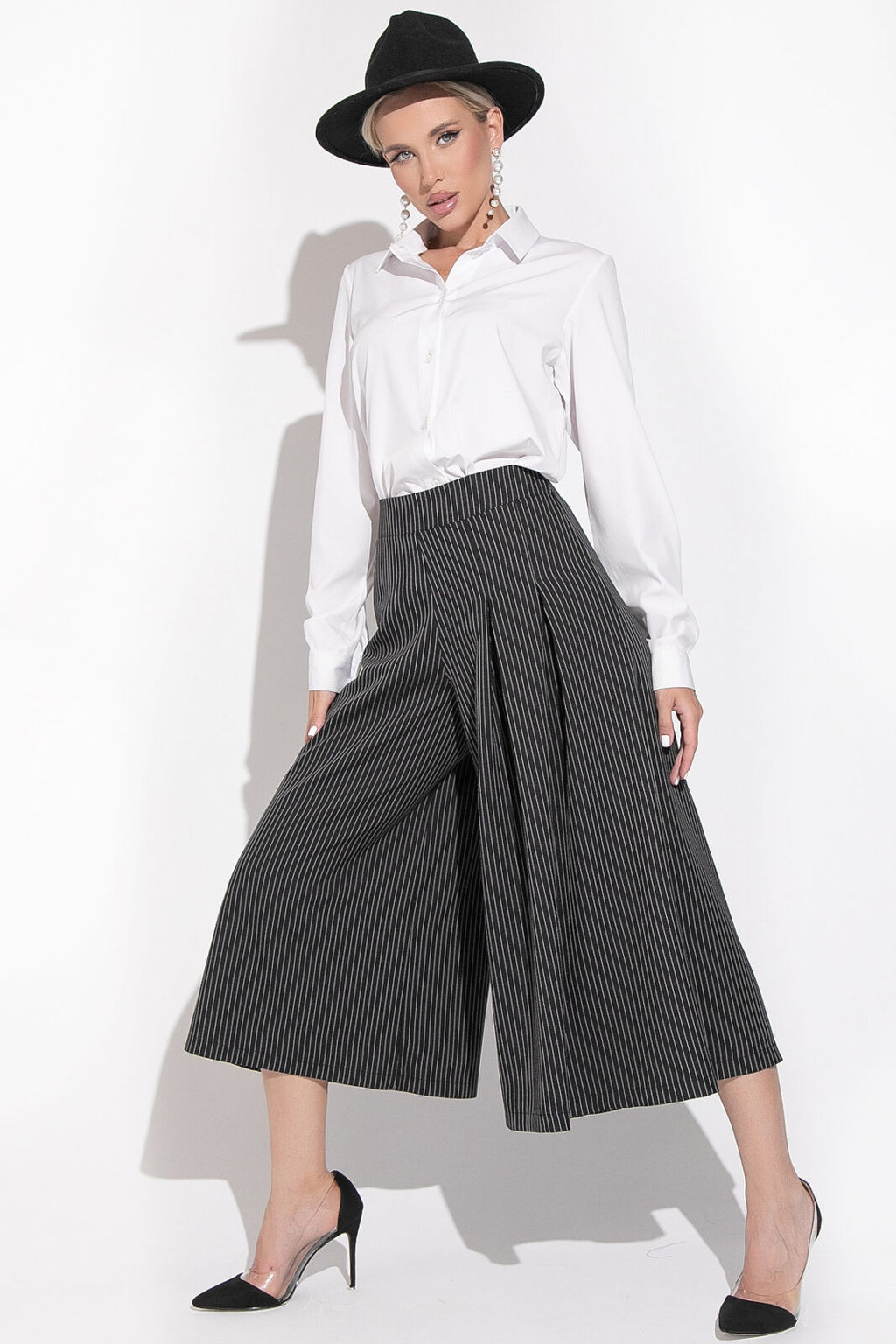 Кюлоты Особый случай (полоска/черная) - Эльза фото 2