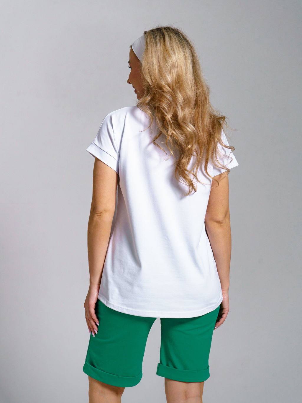 988 Костюм из футера с лайкрой - Svetekst фото 4