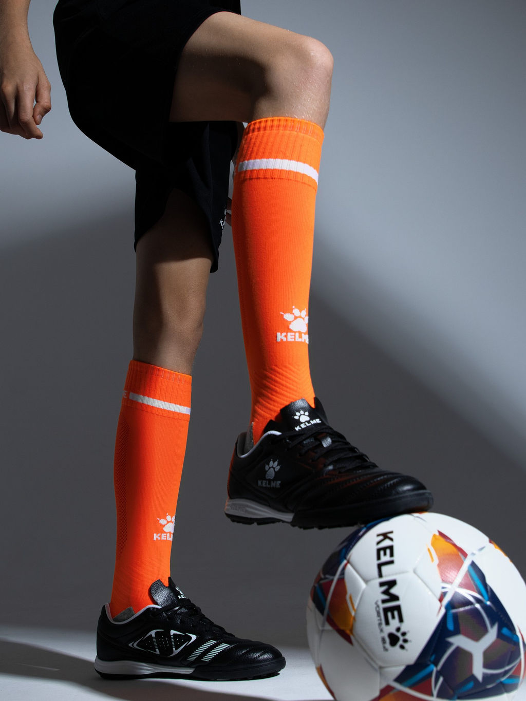 Детские гетры KELME Childrens Football Socks Orange