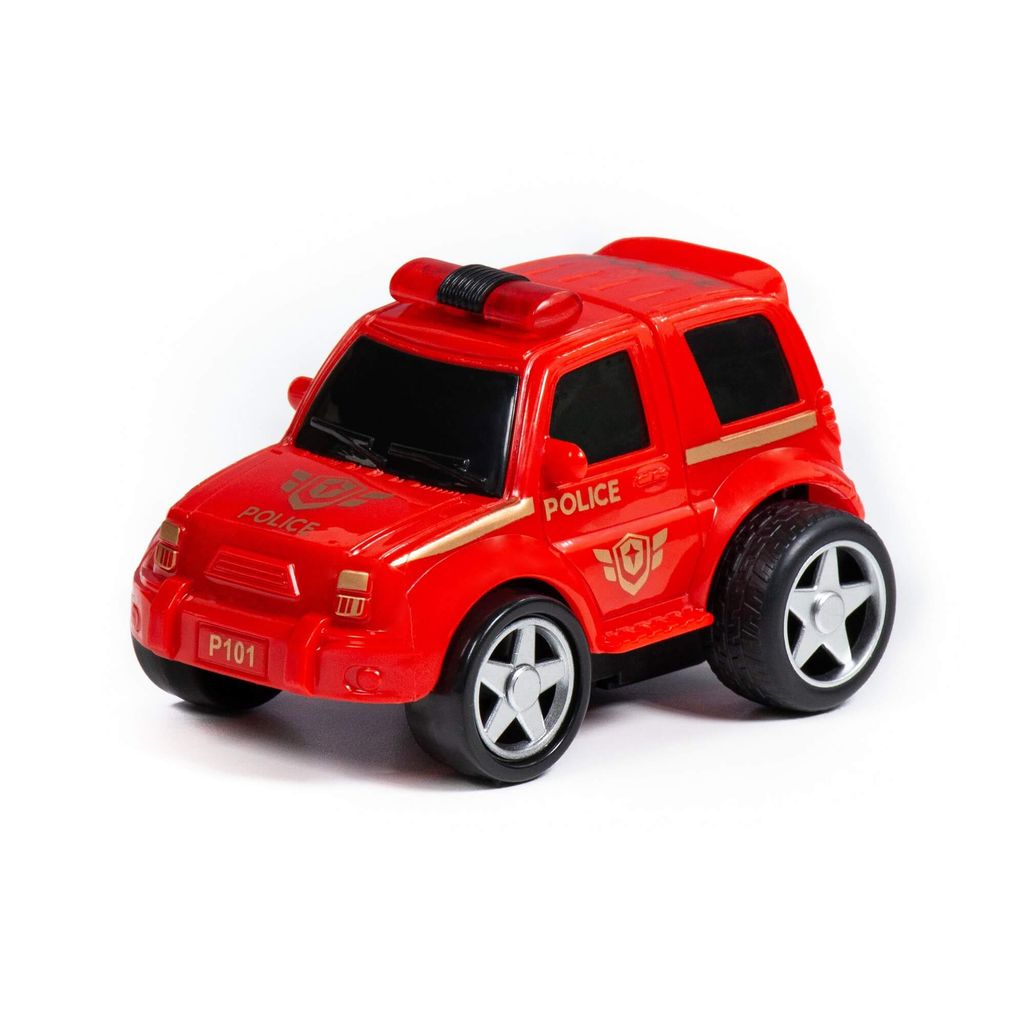 Крутой Вираж, автомобиль-полиция инерционный (в коробке) - Полесье фото 8