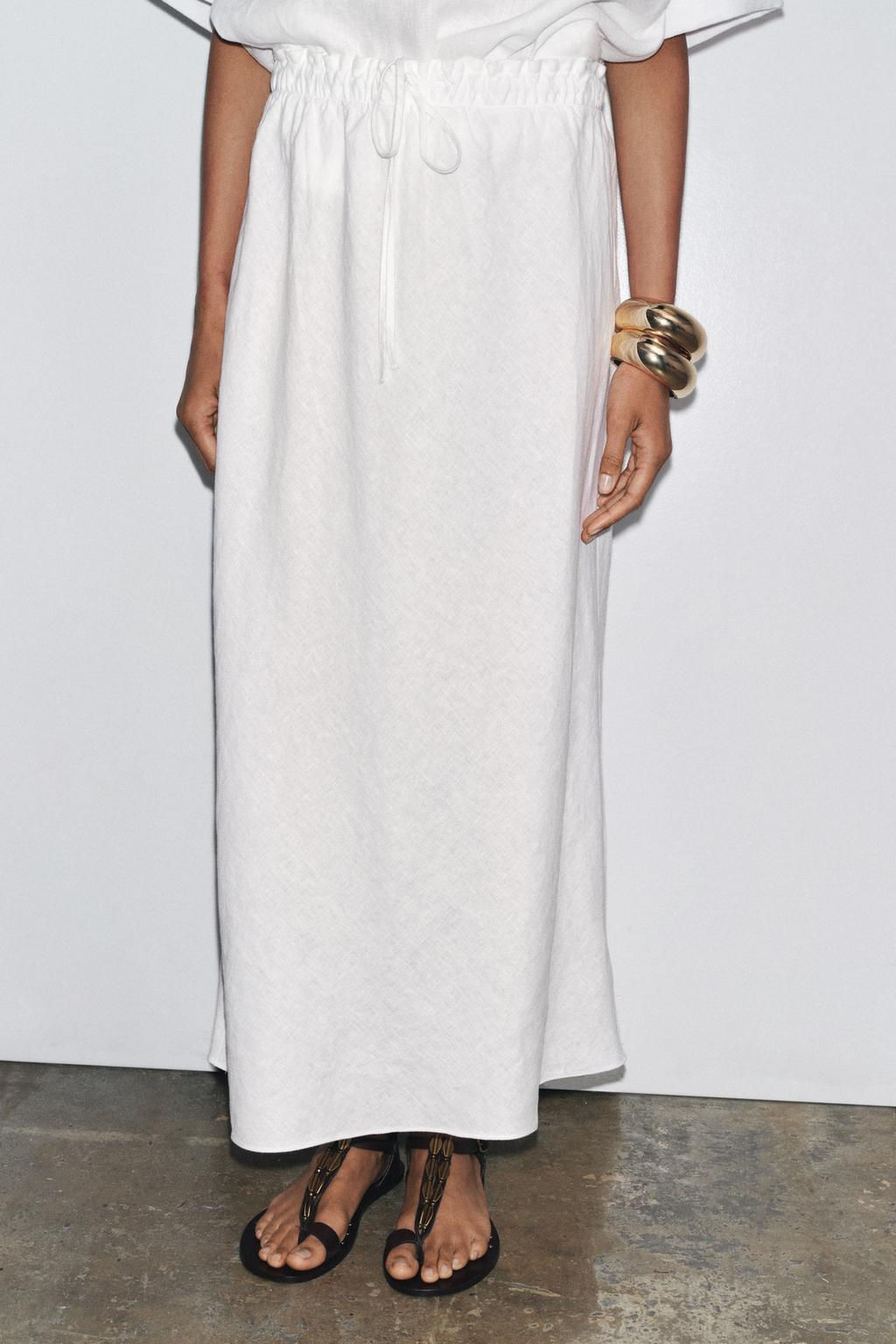 LEATHER SANDALS WITH ADORNMENT - Zara фото 3