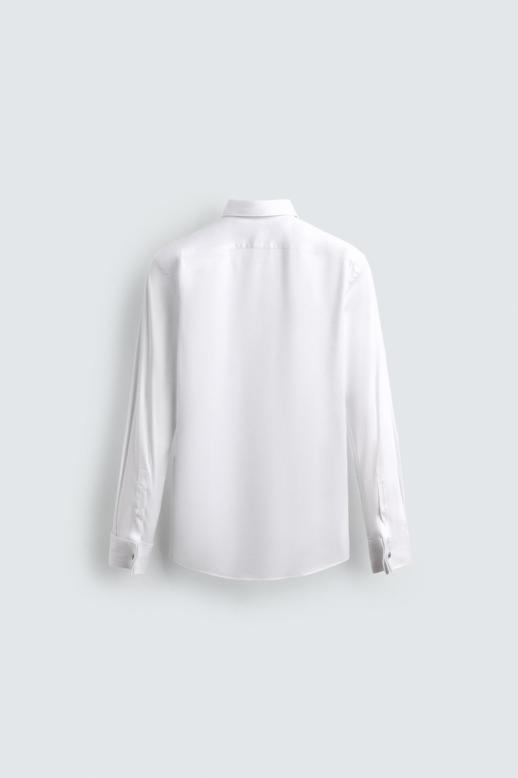SLIM FIT SHIRT WITH CUFFLINKS - Zara фото 7