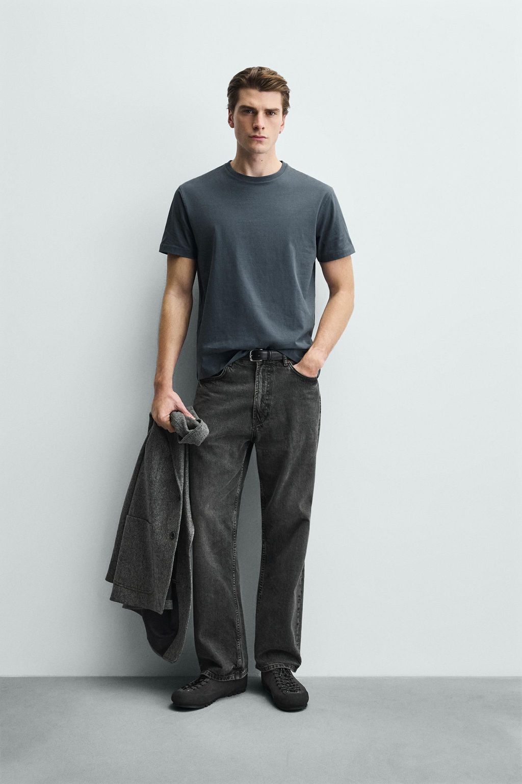 BASIC MEDIUM WEIGHT T-SHIRT - Zara фото 9