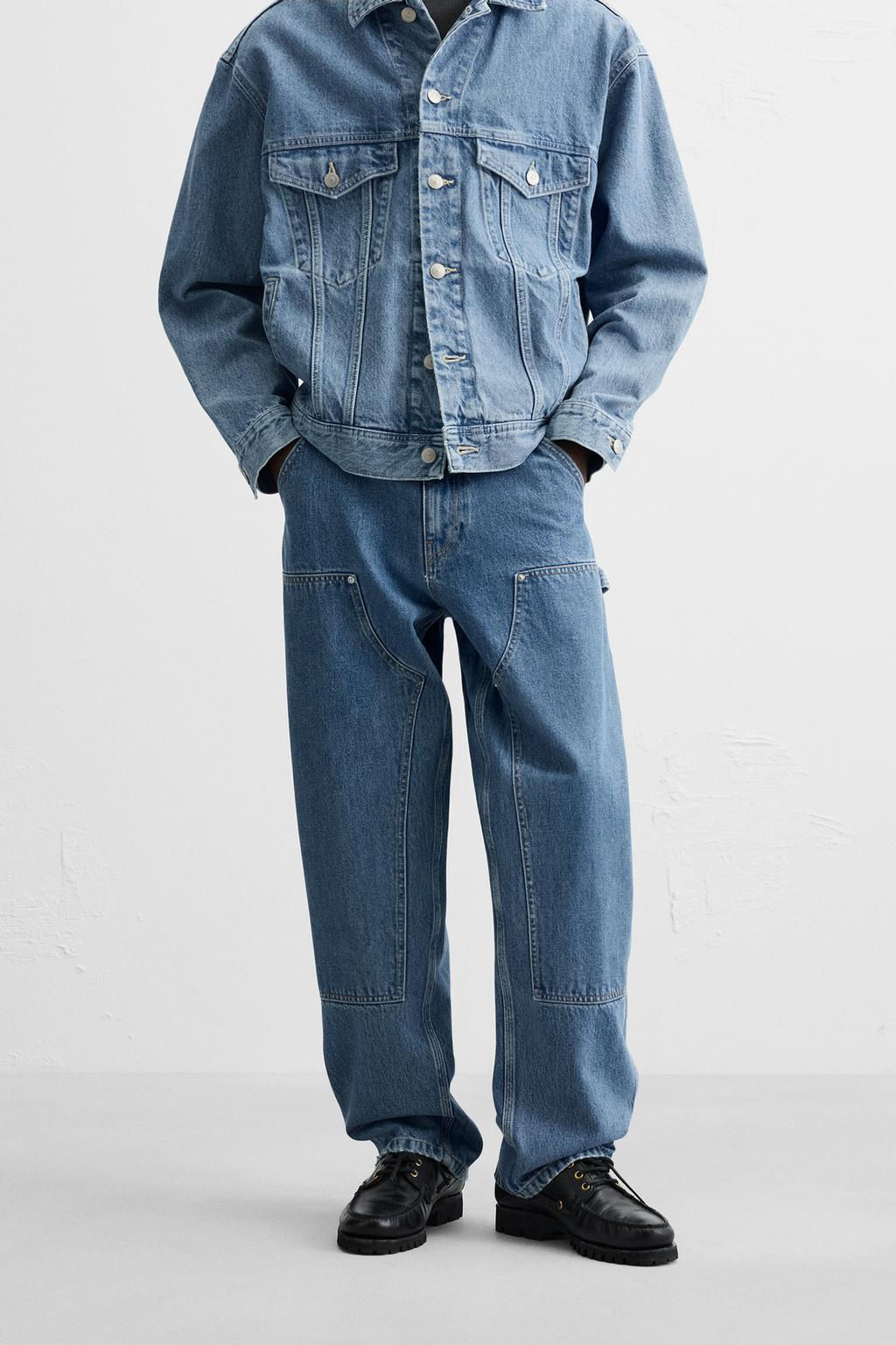 CARPENTER STRAIGHT-LEG JEANS - Zara фото 32