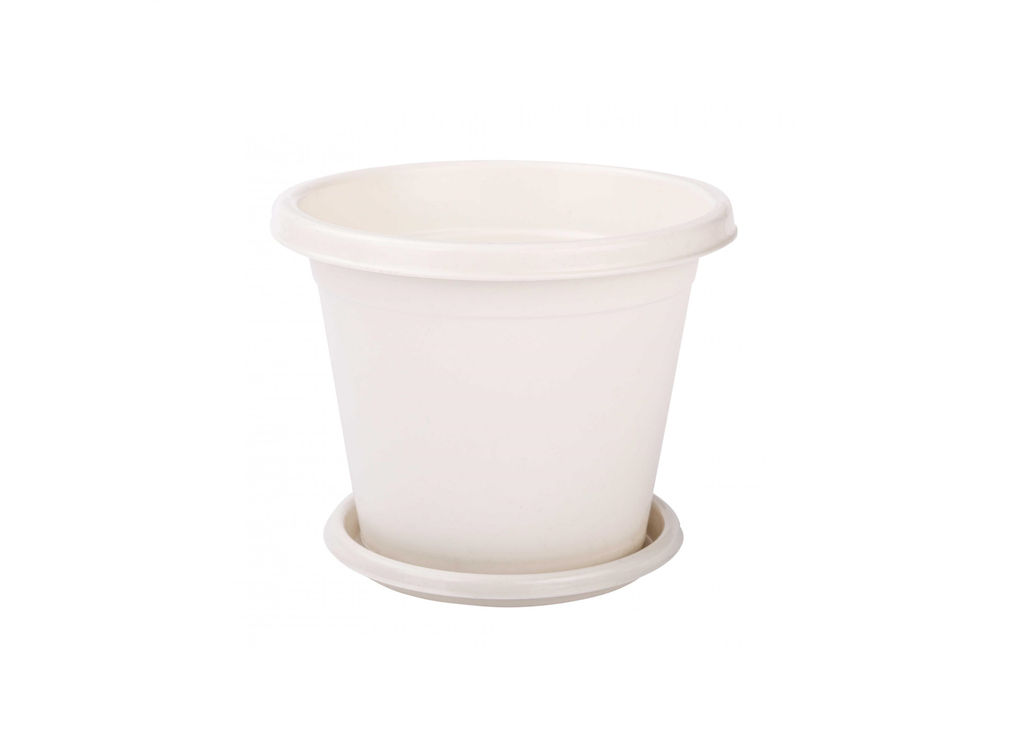 Горшок цветочный "Эконом" 3,0 л с поддоном арт.А (М7255), (М6602)