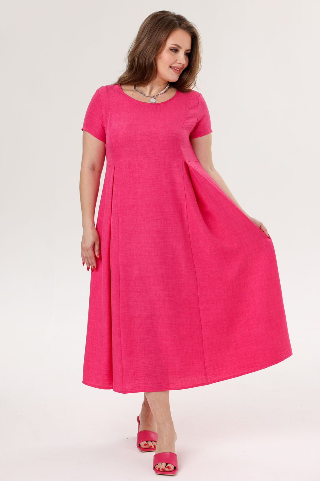 Платье женское 6076/04/Светло-зеленый - Rise фото 6