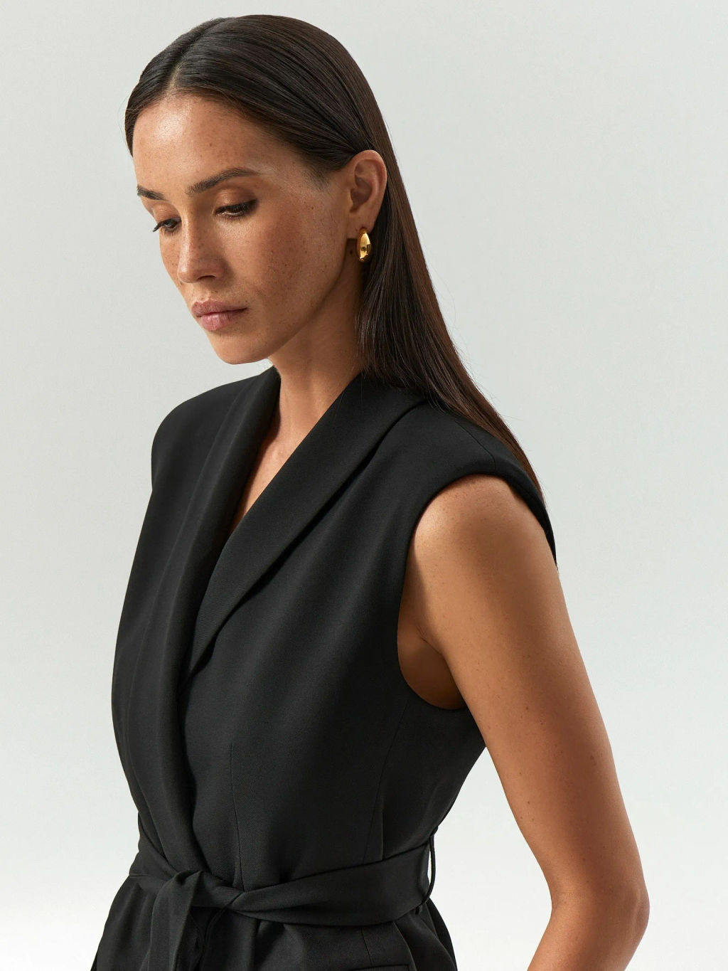 ЕМКА / Жилет с поясом - Emka фото 4