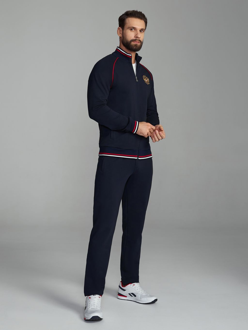 Спортивный костюм мужской RUSSIA 11M-RR-1488 - Red-n-rock's фото 2