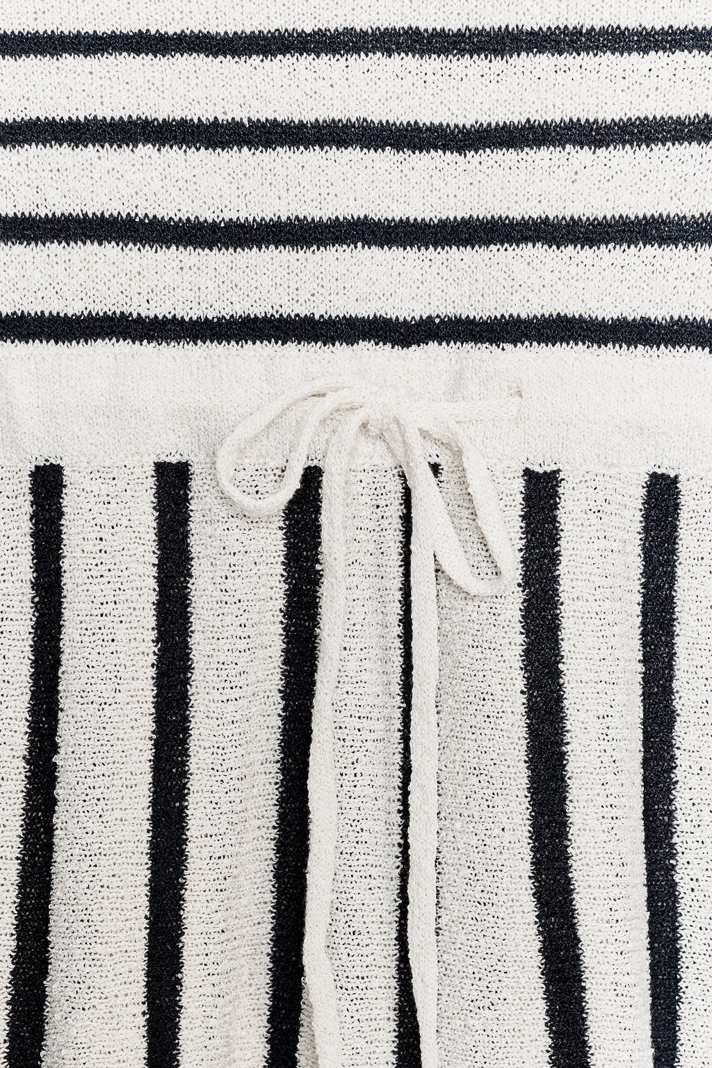STRIPED CUT-OUT KNIT DRESS - Zara фото 12