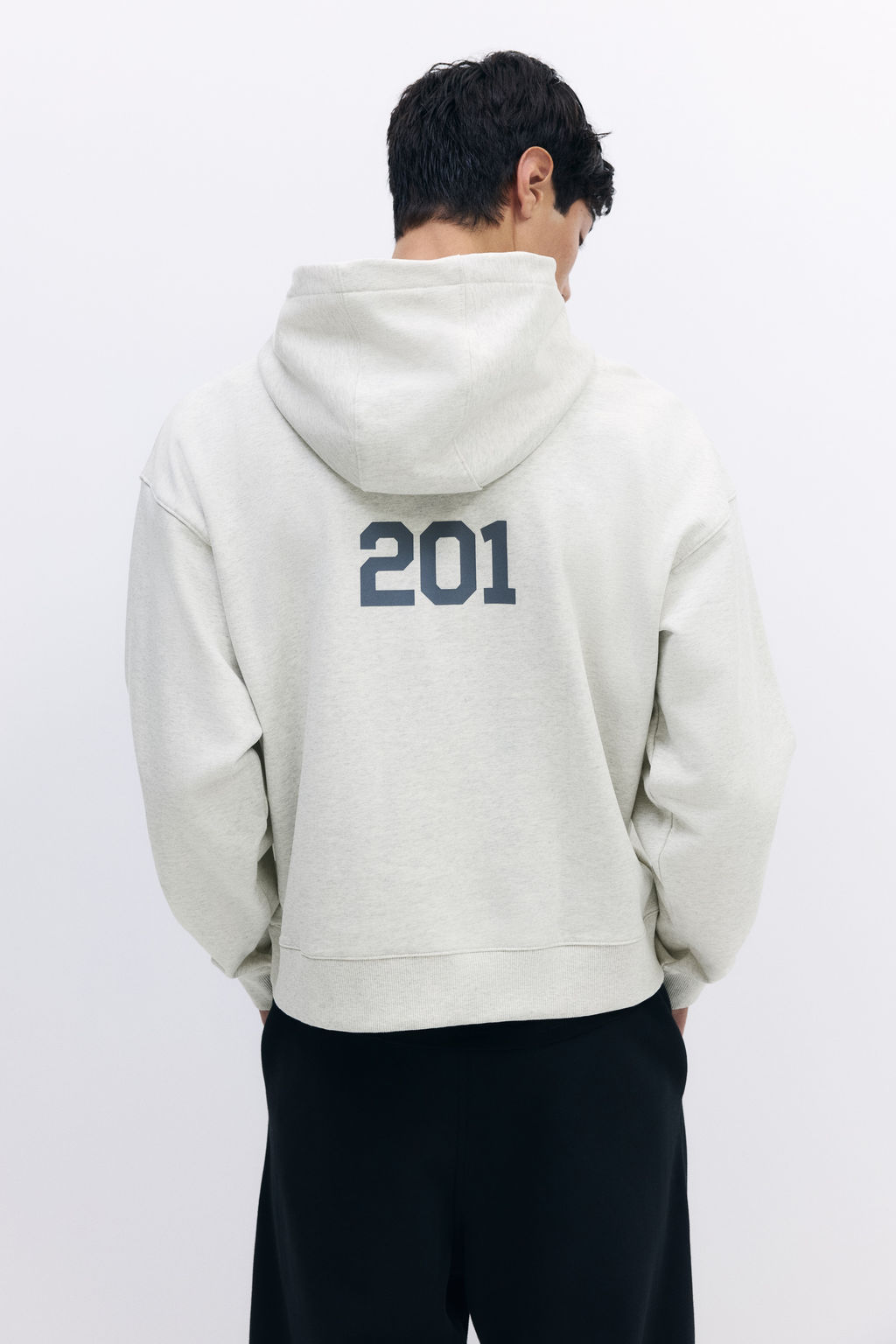 Sudadera boxy con capucha Oversized Fit - H&m фото 4