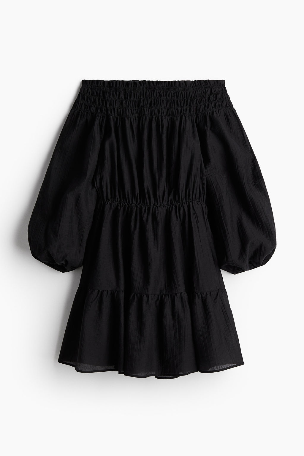 Vestido off-the-shoulder - H&m фото 11