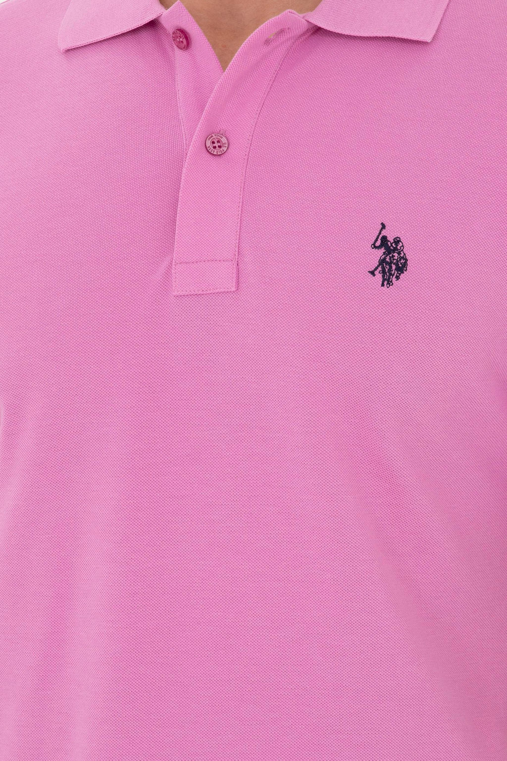 Мужская фиолетовая базовая футболка Неожиданная скидка в корзине - U.s. polo assn фото 7