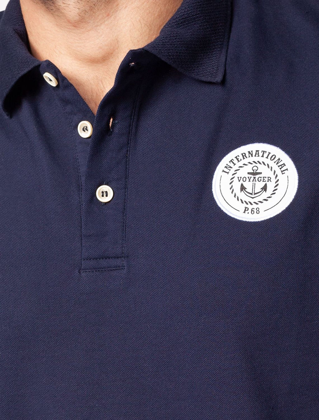 VILATTE / Футболка-поло из трикотажа пике с эластаном  фото 5