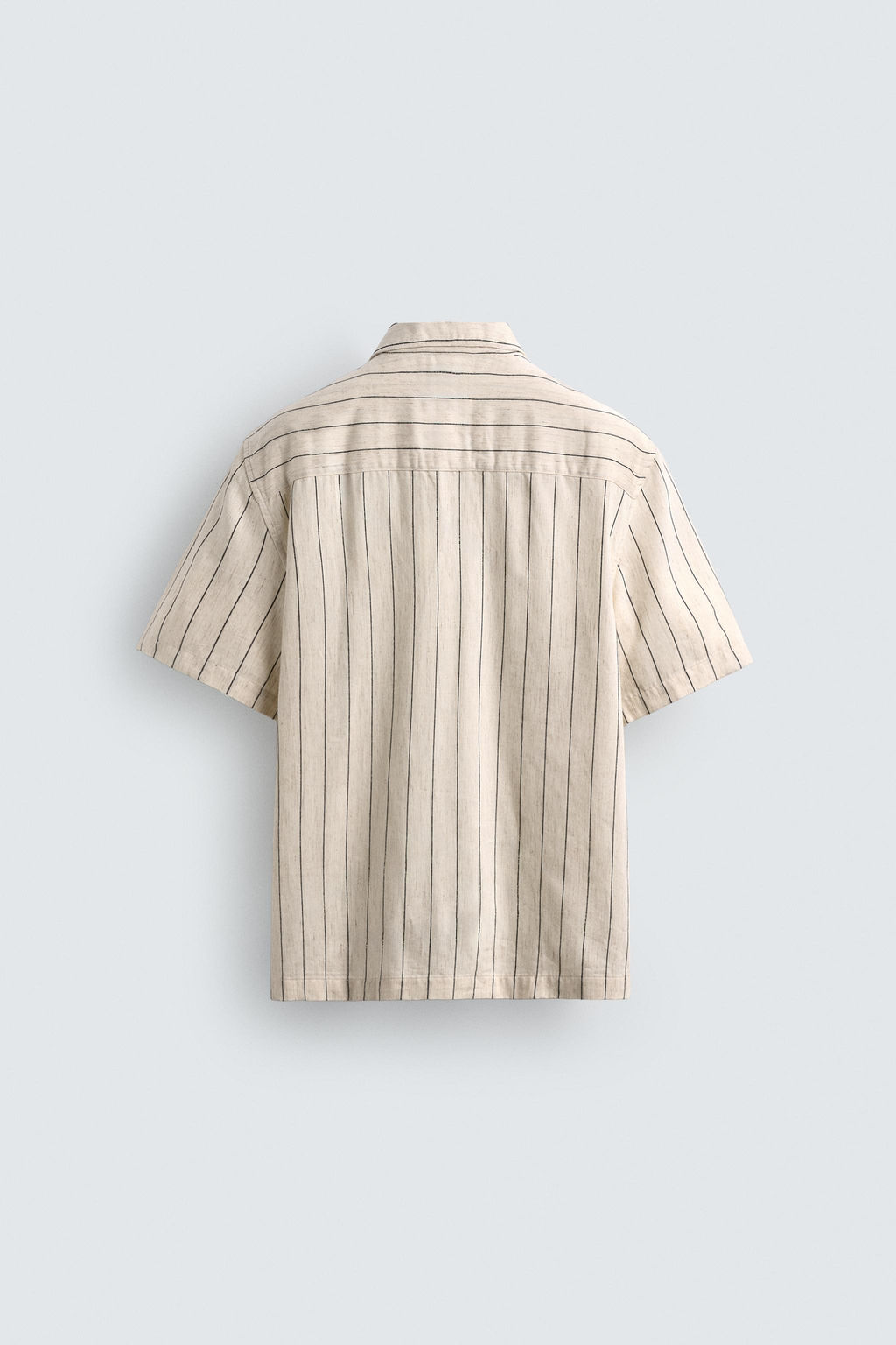 CAMISA FLUIDA RAYAS / Crudo - Zara фото 3