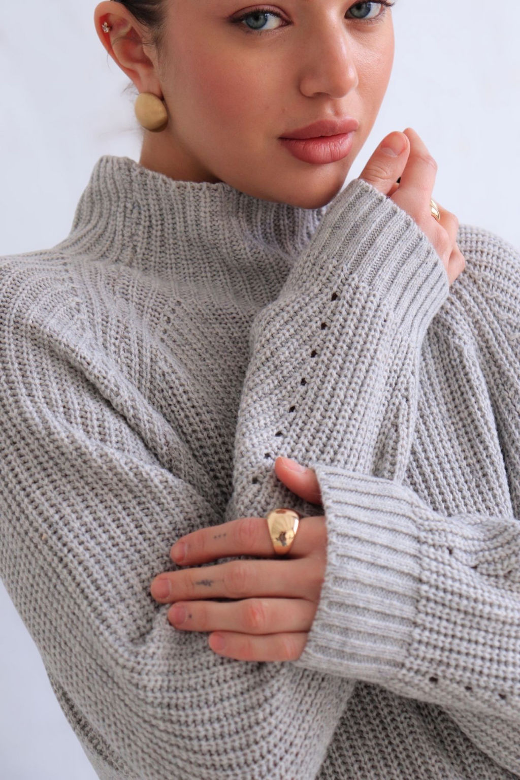 Martichelli Свитер серый фото 6