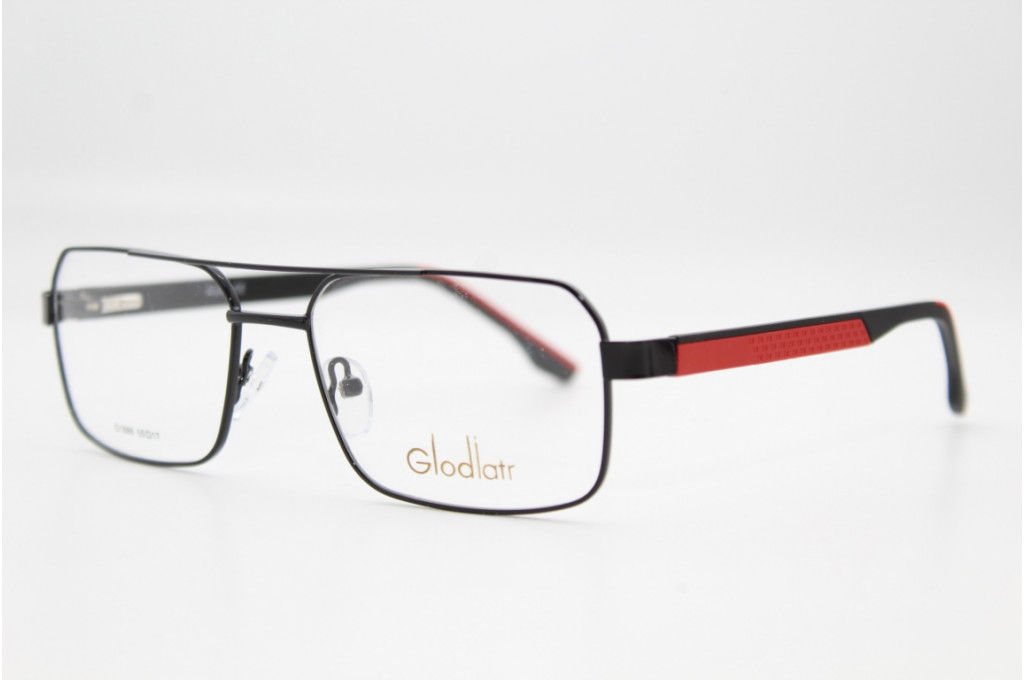 Оправа Glodiatr 1886 55-17-142 C6 (МЯГКИЙ ЗАУШНИК)