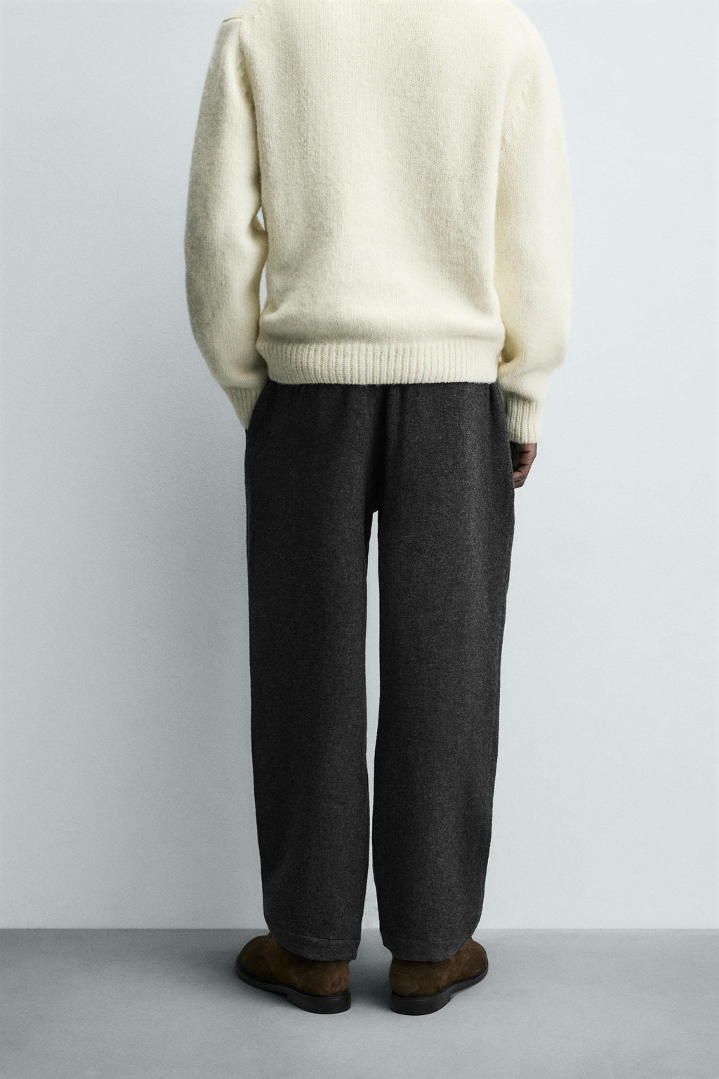 PLEATED TROUSERS WITH WOOL - Zara фото 3