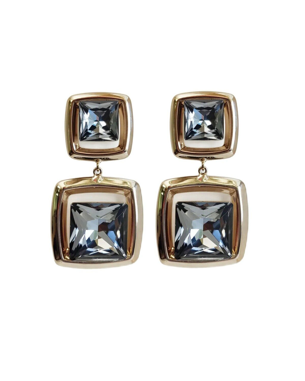 Серьги с кристаллами Swarovski