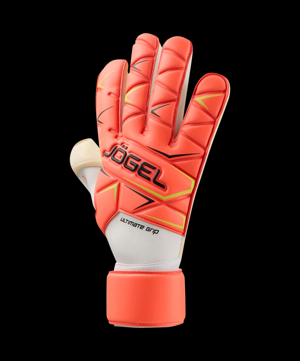 Перчатки вратарские JOGEL Legend UL4 Roll Negative, коралловый  фото 2